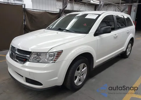 2013 Dodge Journey American Value Pkg из США, поврежденный, VIN 3C4PDCAB0DT530143